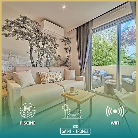 Apartman L'escale-appartement Saint-tropez-4 Personnes- Piscine-garage Saint-Tropez