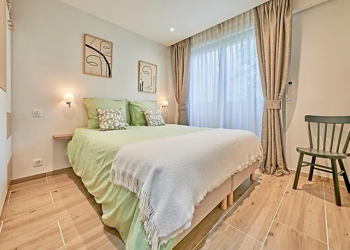 L'escale-appartement Saint-tropez-4 Personnes- Piscine-garage *